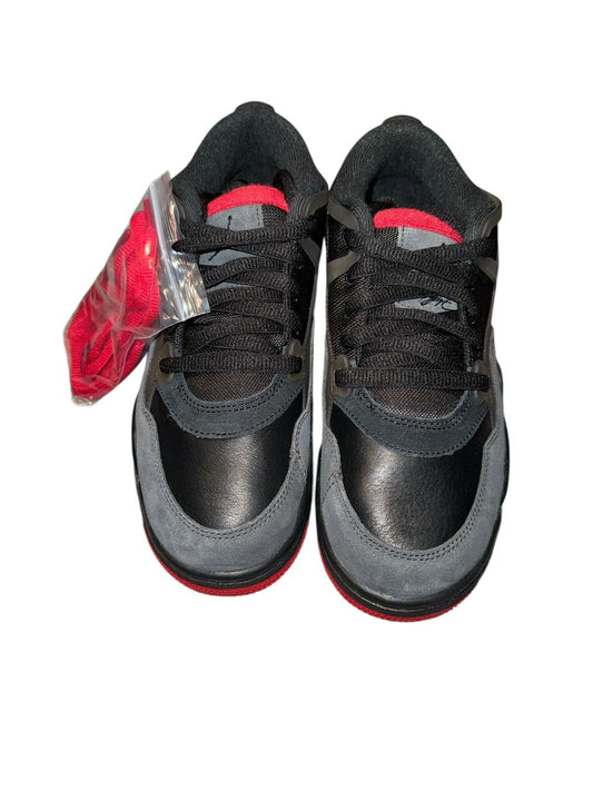 Kids Size 5.5Y- Jordan 4 RM Black