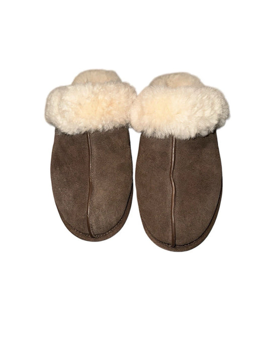 Women’s Size 8- UGG Slippers Brown