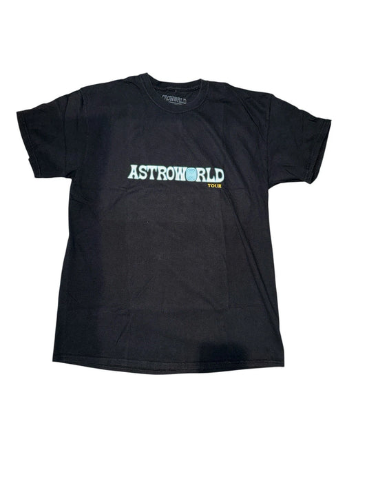 Men’s XL- Travis Scott Astroworld Tour Tee- Black