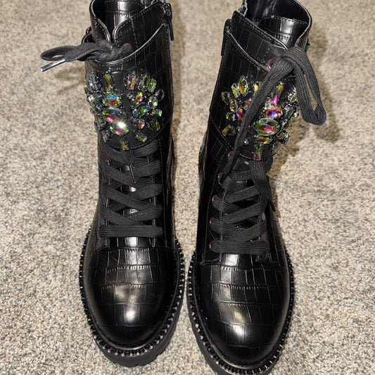 Women’s Size 7 Kurt Geiger Stoop Combat Boots