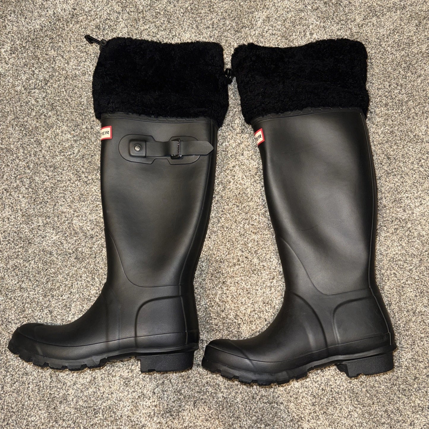 Size 5 Women’s Hunter Boots Black