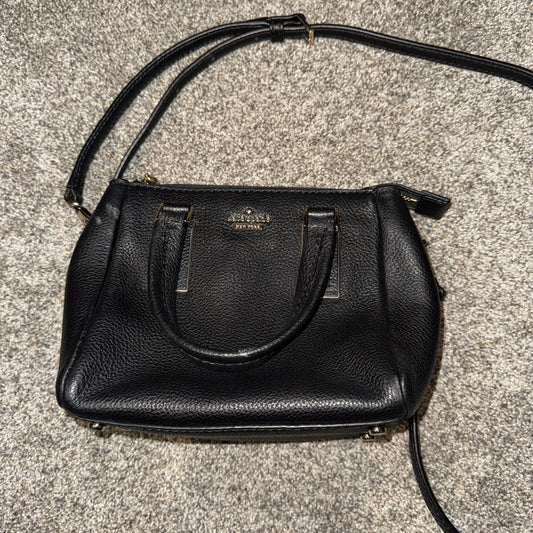 Kate Spade Small Satchel Handbag - Black