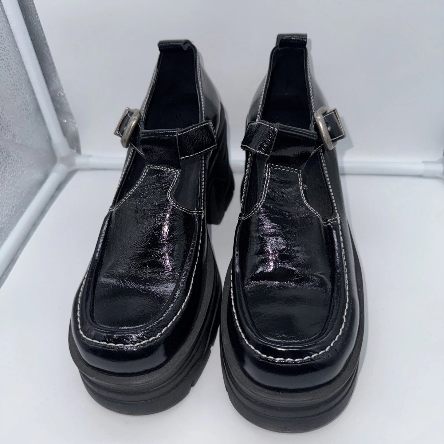 Women’s 9.5 Free People Mayla Platform Black