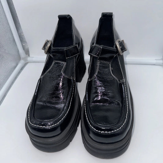 Women’s 9.5 Free People Mayla Platform Black
