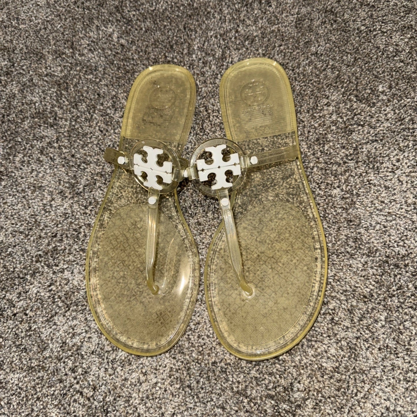 Size 10 Women’s Tory Burch Jelly Thong Sandals