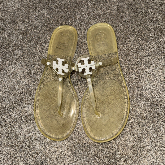 Size 10 Women’s Tory Burch Jelly Thong Sandals