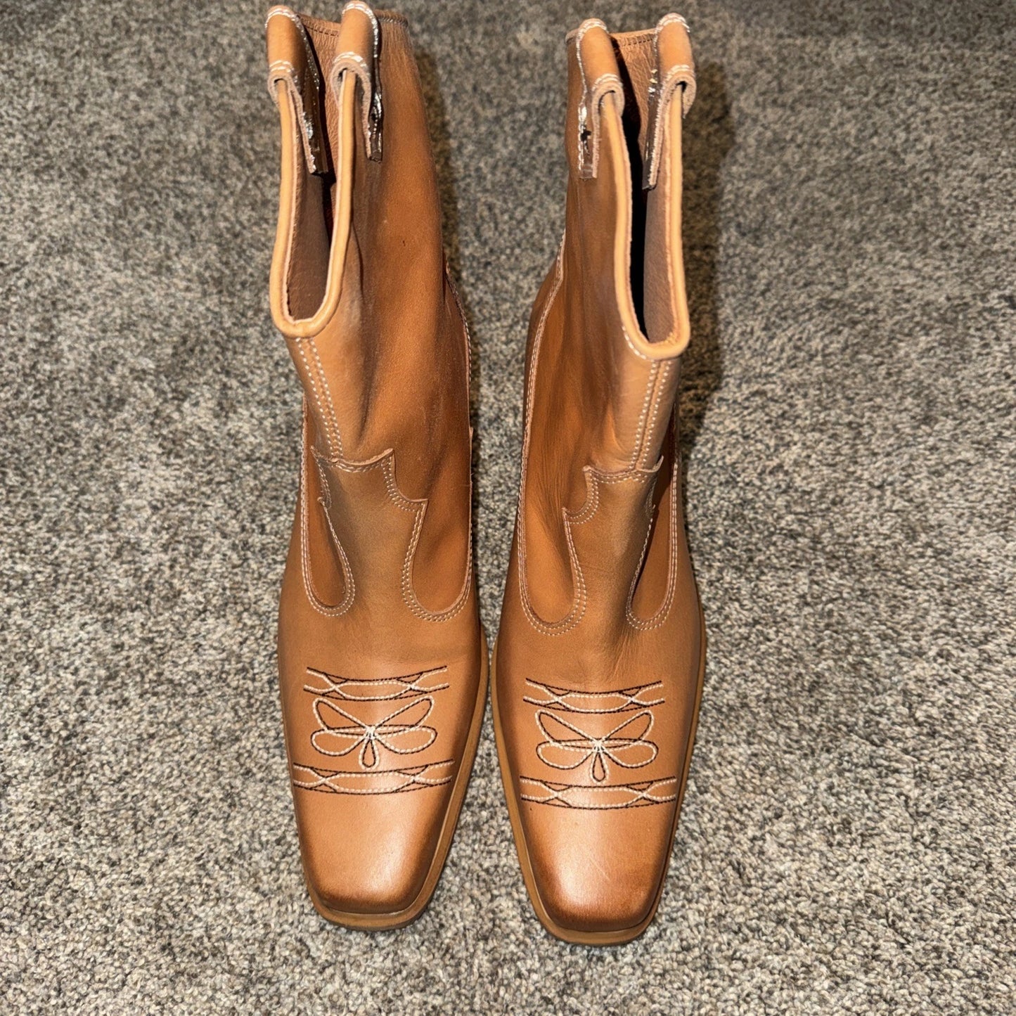 Size 6 Women’s Wandering Western Boots- Free People