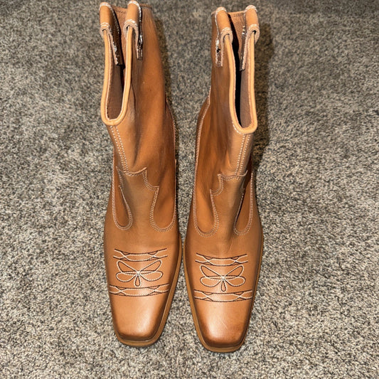 Size 6 Women’s Wandering Western Boots- Free People