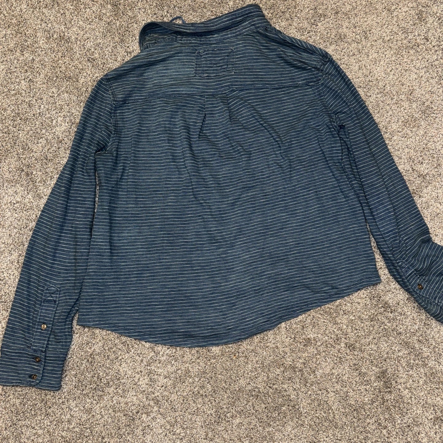 Women’s Medium We The Free Blue Shirting