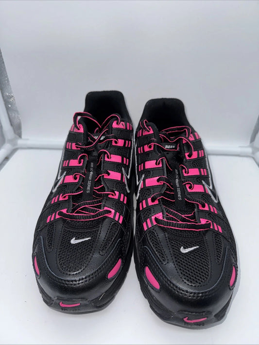 Size 7Y Nike P-6000- Black - Pink