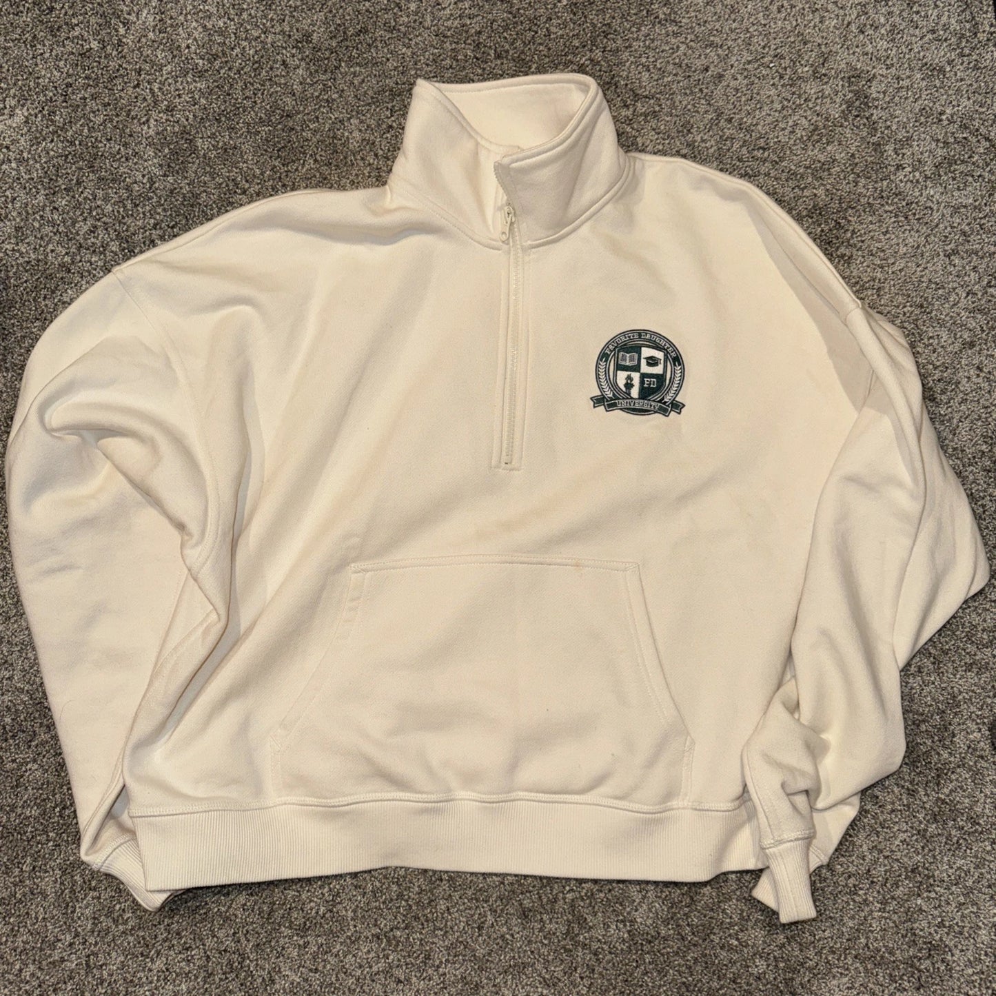 Favorite Daughter The Coaches Half Zip Jacket