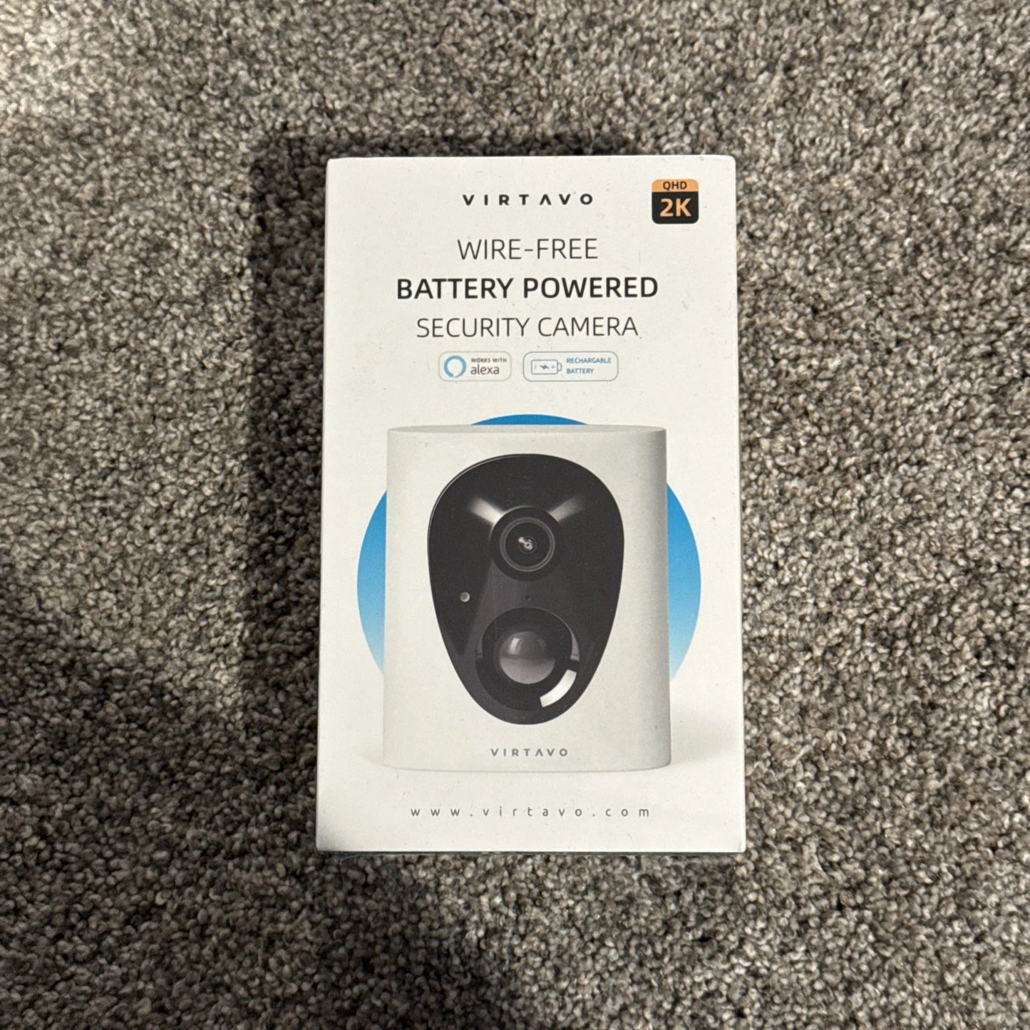 Virtavo Security Camera Battery Powered
