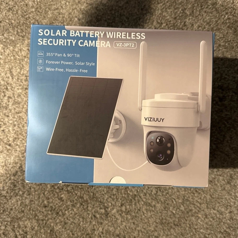 Viziuuy Solar Battery Wireless Security Camera