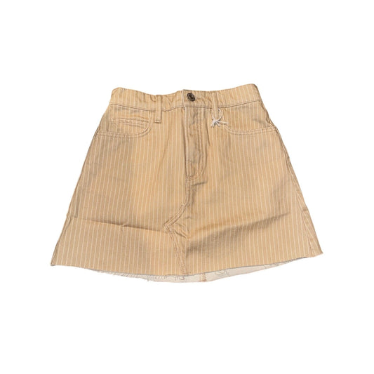 Frame size 25 women’s- Le High Striped Denim Mini Skirt