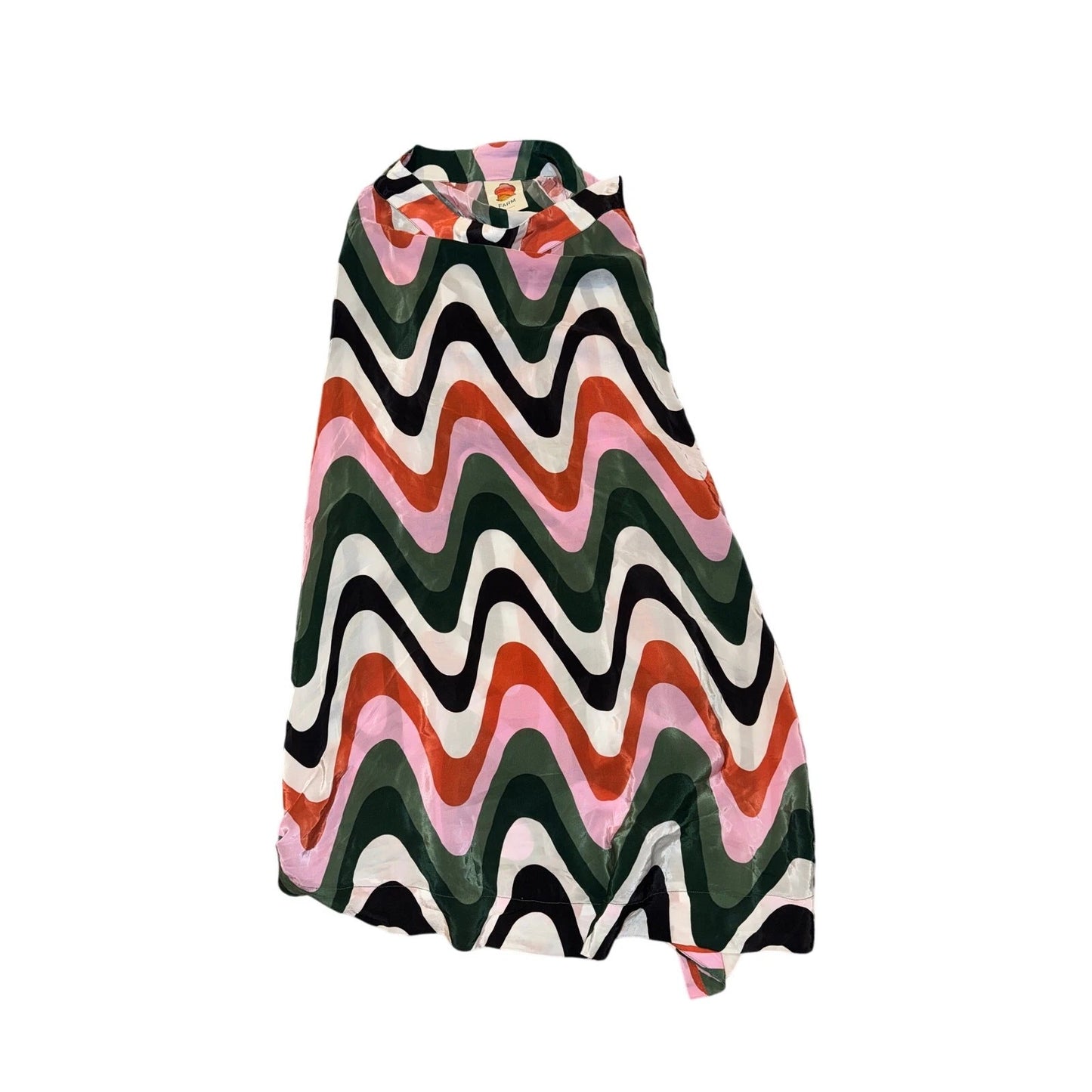 Women’s small- Farm Rio Wave Gradient Maxi Skirt
