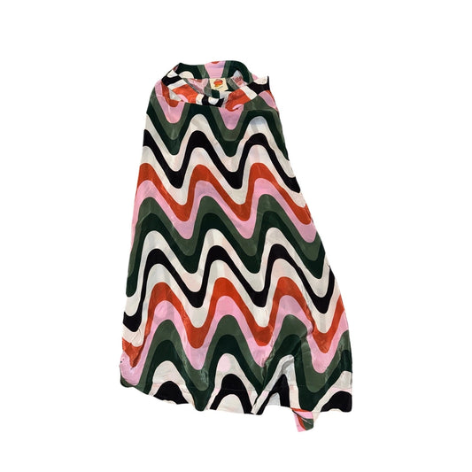 Women’s small- Farm Rio Wave Gradient Maxi Skirt