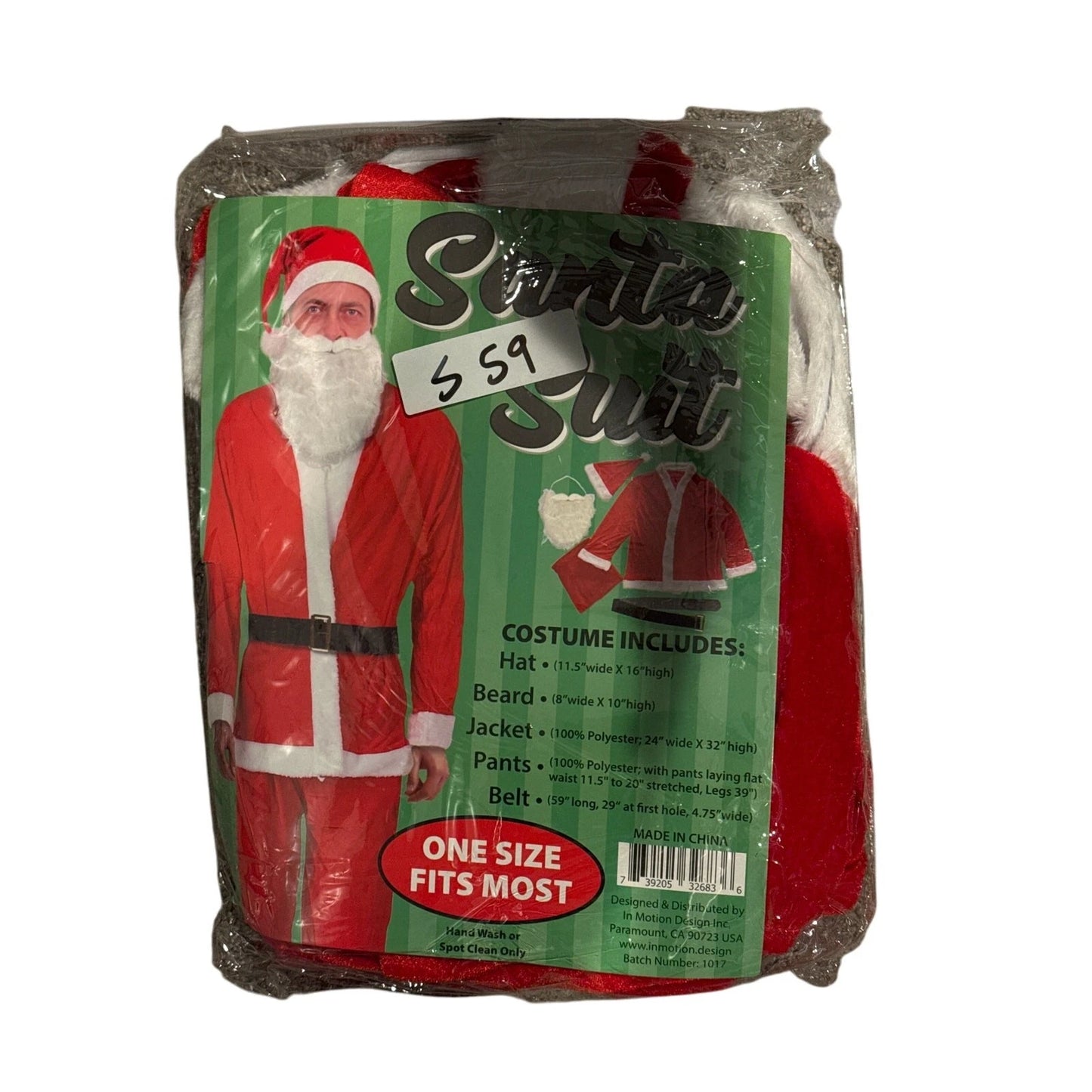 Santa Suit- One Size Fits Most