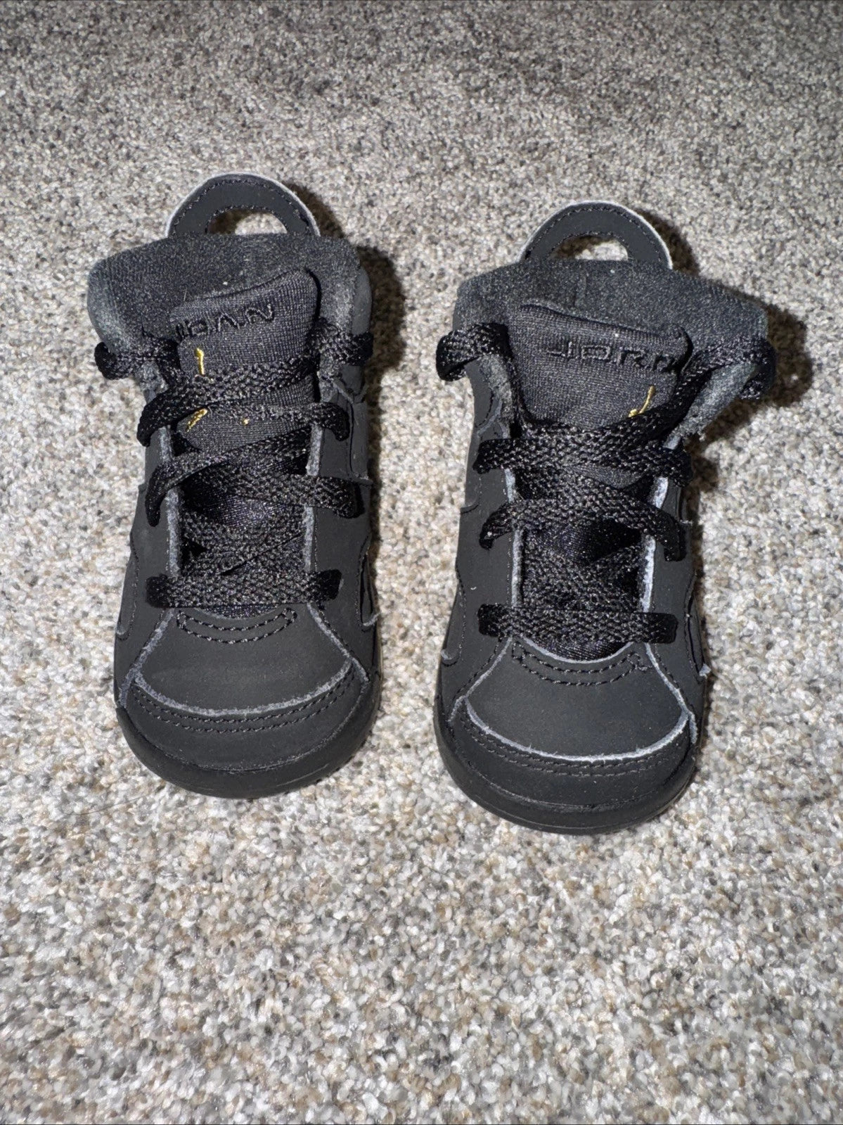 Jordan 6 Retro DMP (TD) Size 4C Black