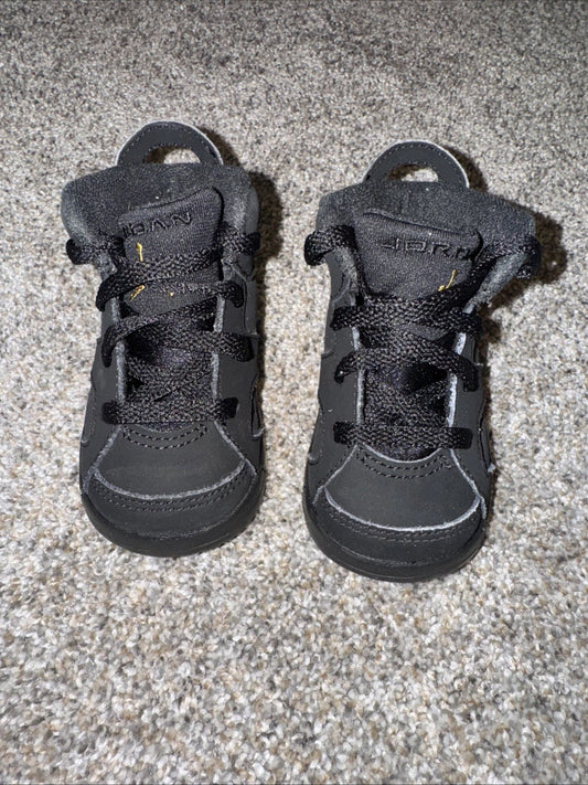 Jordan 6 Retro DMP (TD) Size 4C Black