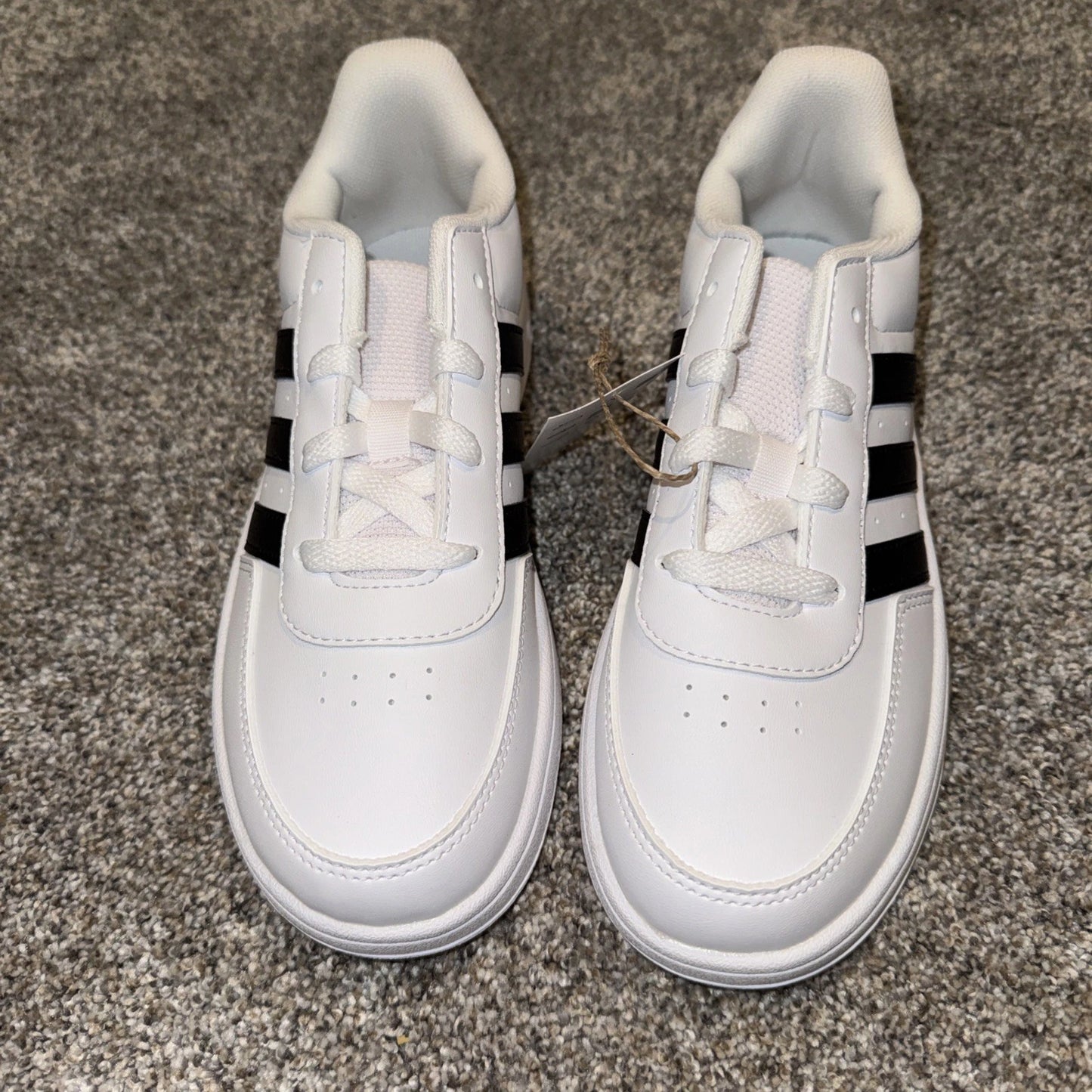Adidas Breaknet 2.0 Kids Size 3.5 White