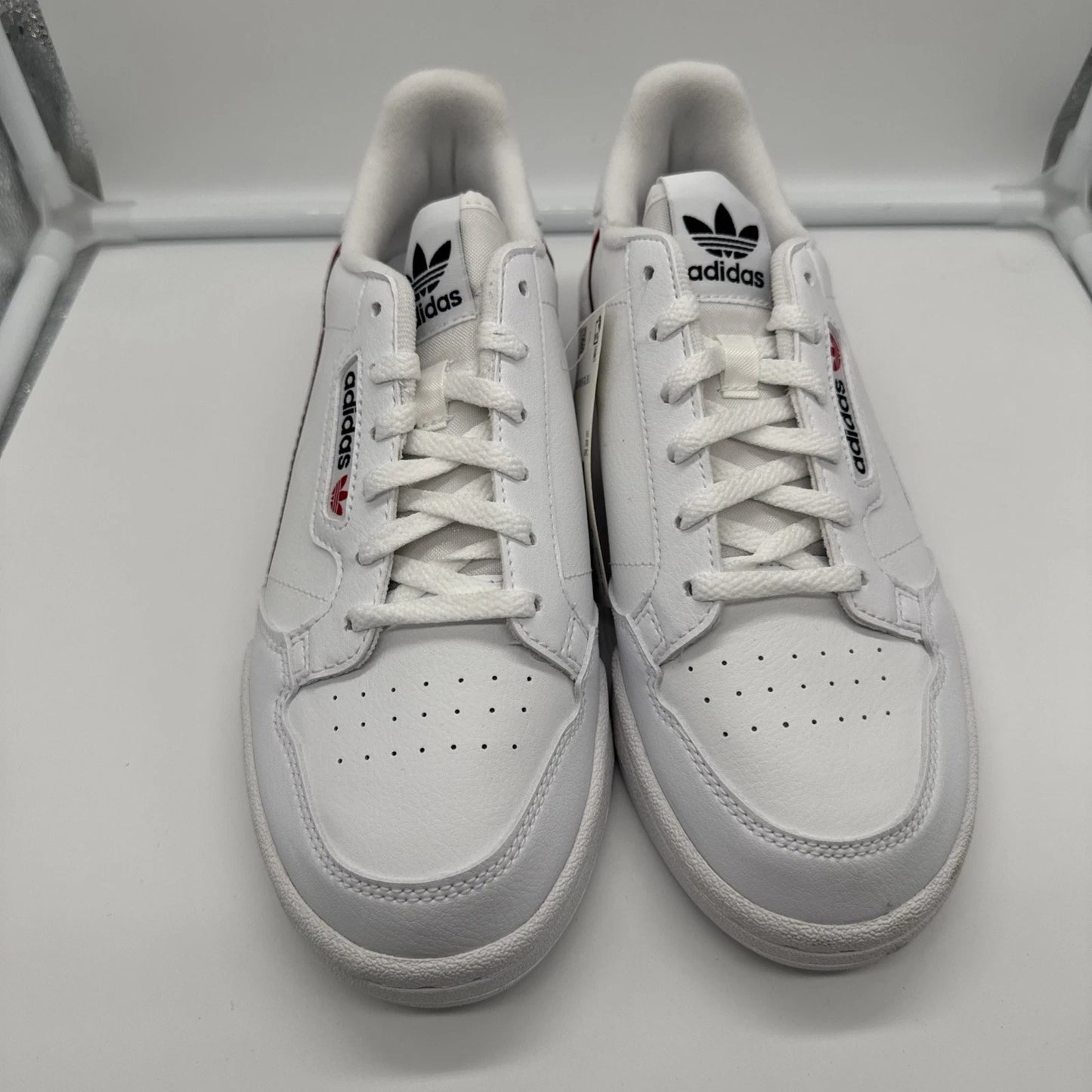 Size 6Y- Adidas Continental 80 J White