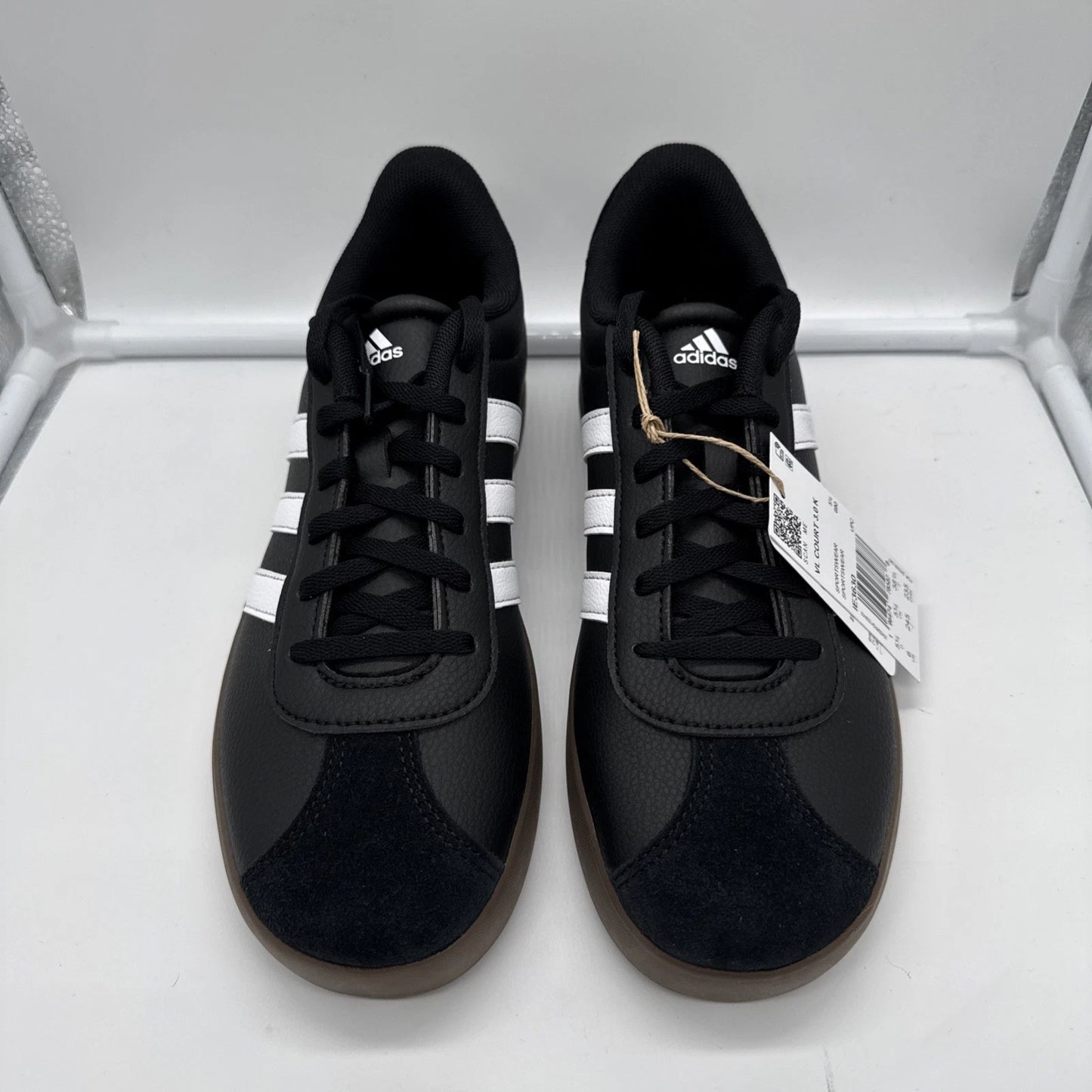 Size 6Y Adidas VL Court 3.0 Black