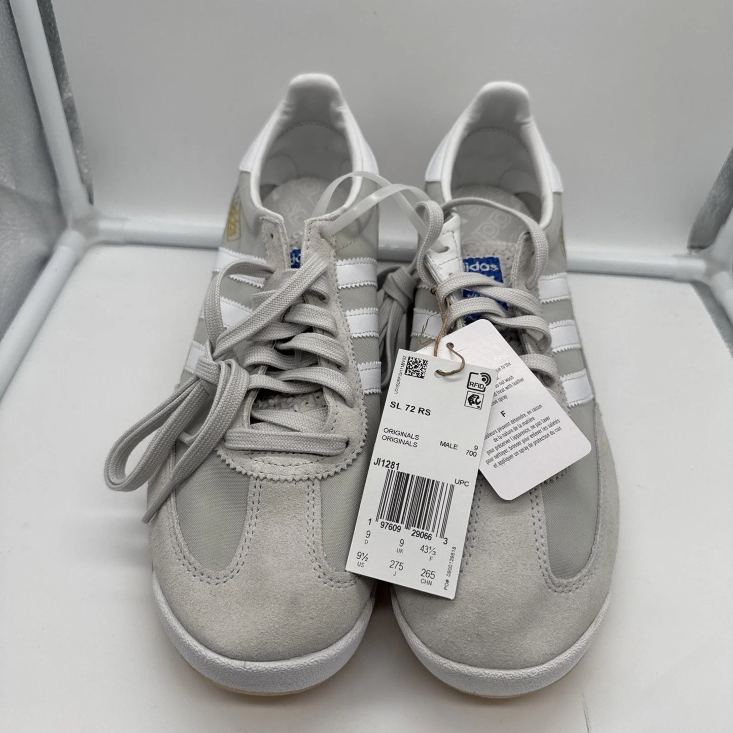 Size 9.5 Men’s Adidas SL 72 RS