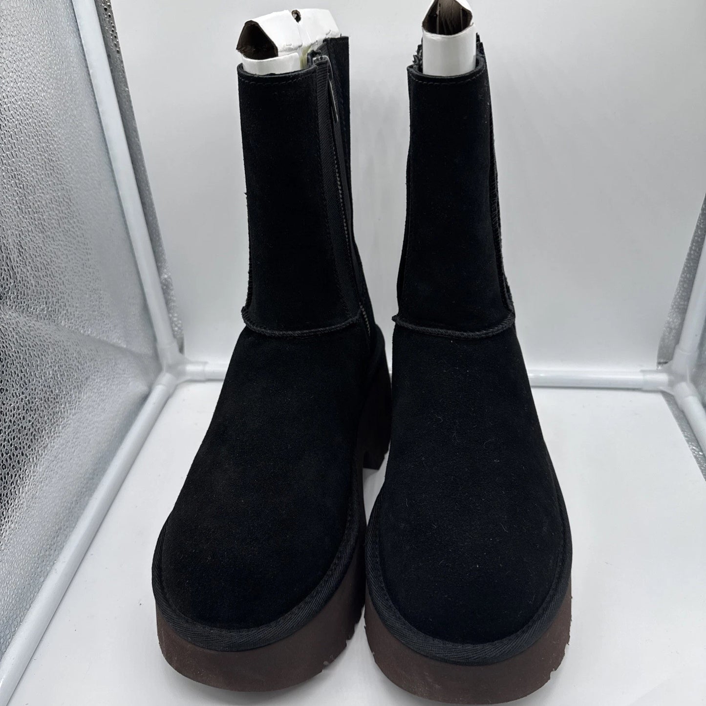 Size 7 Women’s UGG Classic Twin Seam New Heights Black