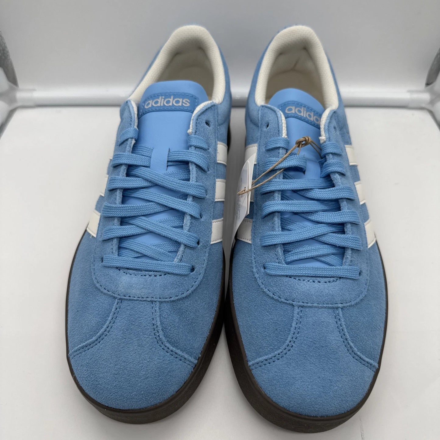 Size 8 Men’s - Adidas VL Court 2.0 Semi Blue Burst
