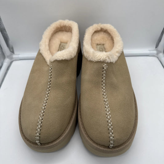 Size 8 Women’s UGG New Heights Cozy Clog Brown