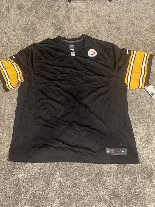 5XL Men’s Steelers Jersey Black