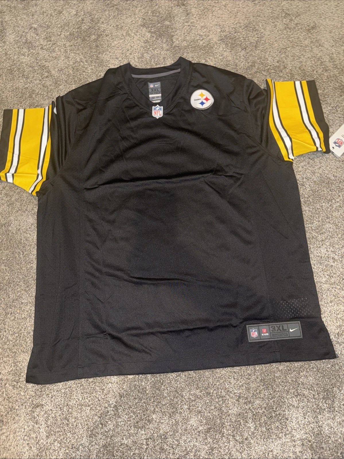 3XL Men’s Steelers Jersey Black