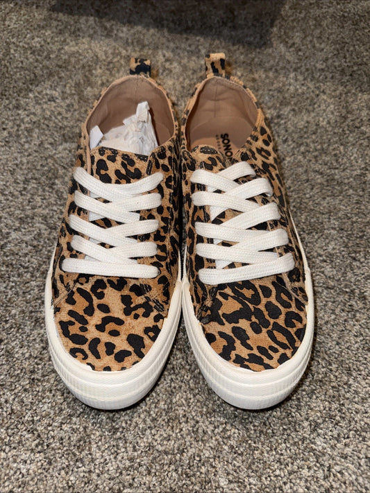 Size 5Y Sonoma Leopard Sneakers