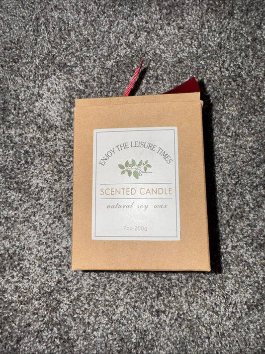 Scented Candle Natural Soy Wax