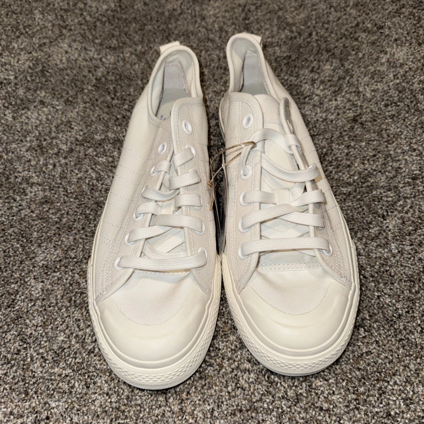 Size 8.5 Men’s- Adidas Nizza RF White