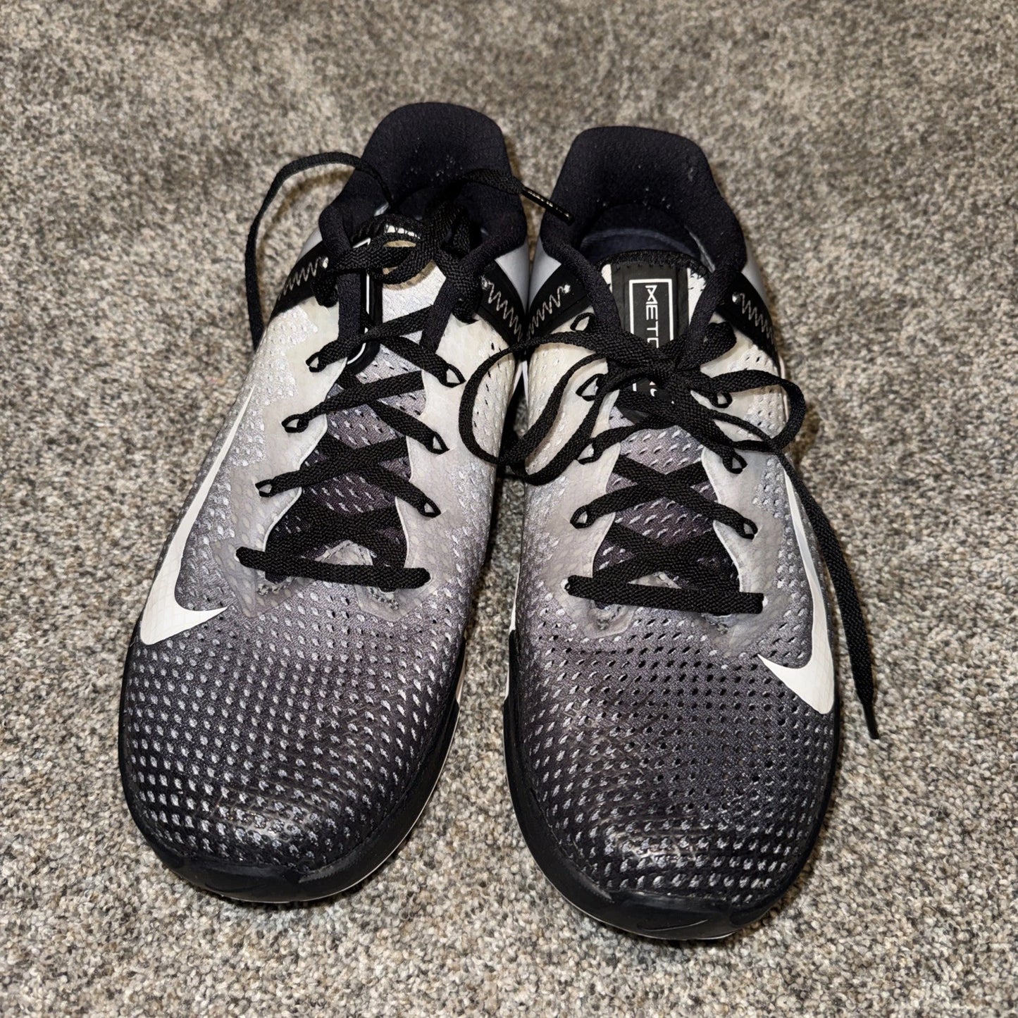 Size 10.5 Women’s - Nike Metcon 6 Black White