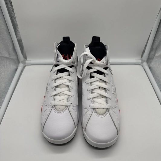 Size 5.5Y- Jordan 7 White Infrared (GS)
