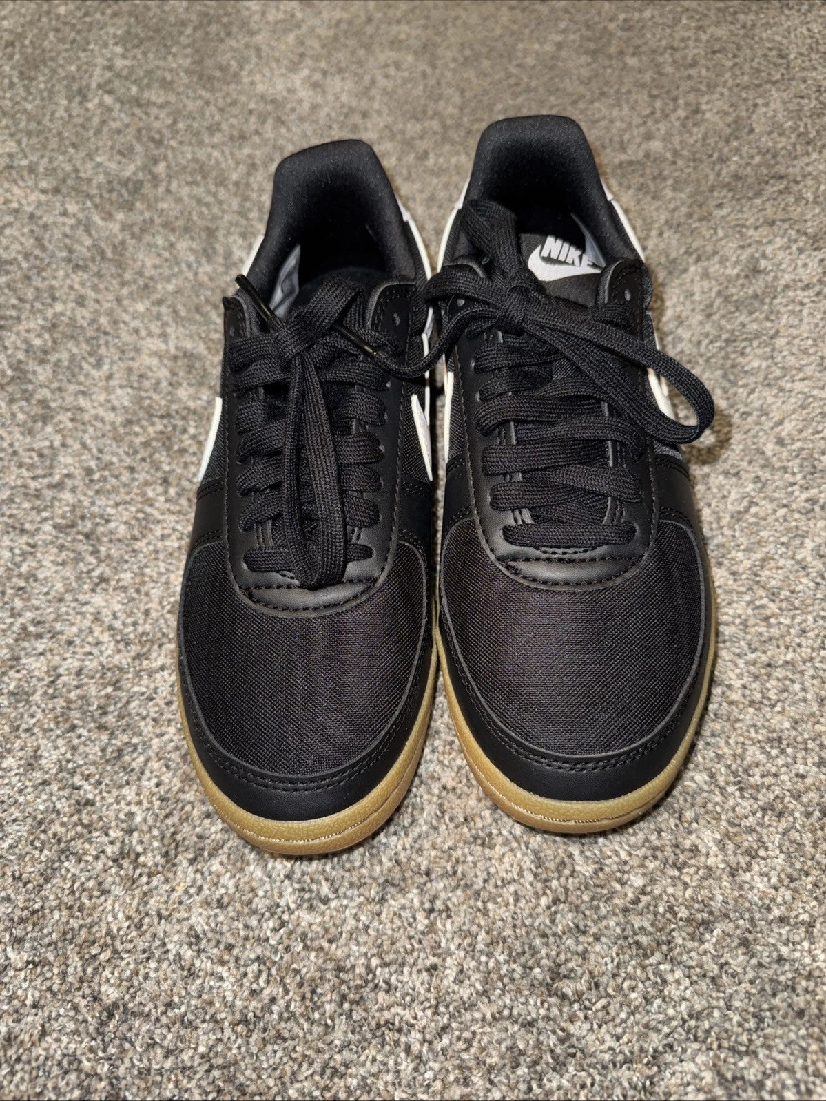 Size 6 Women’s - Nike Field General 82 Black White Gum