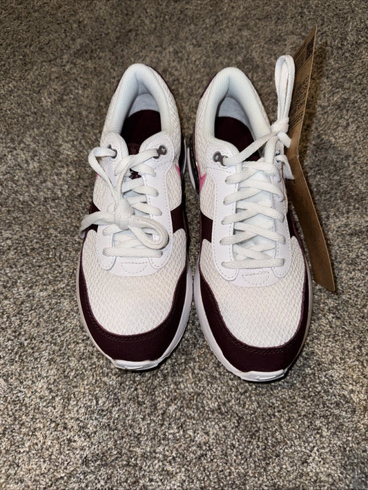 Size 4Y- Nike Air Max SYSTM Burgundy