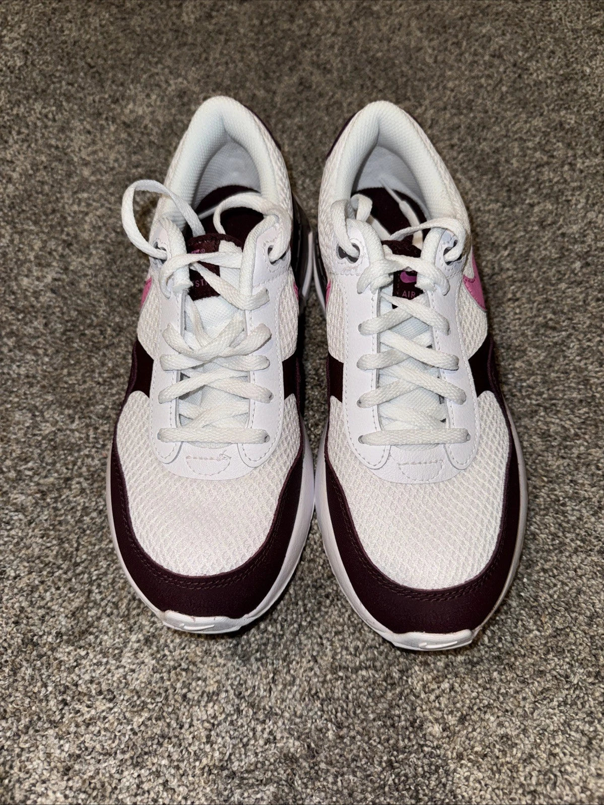 Size 5Y Nike Air Max SYSTM Burgundy