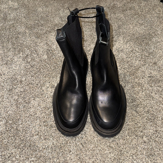 Size 38 Allsaints Harlee Lug Sole Chelsea Boot Women’s- Black