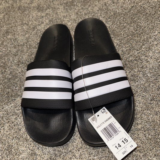 Size 14 Men’s- Adidas Adilette Shower Slides Black