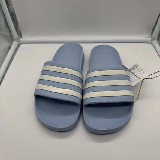 Size 6 Women’s- Adidas Adilette Aqua