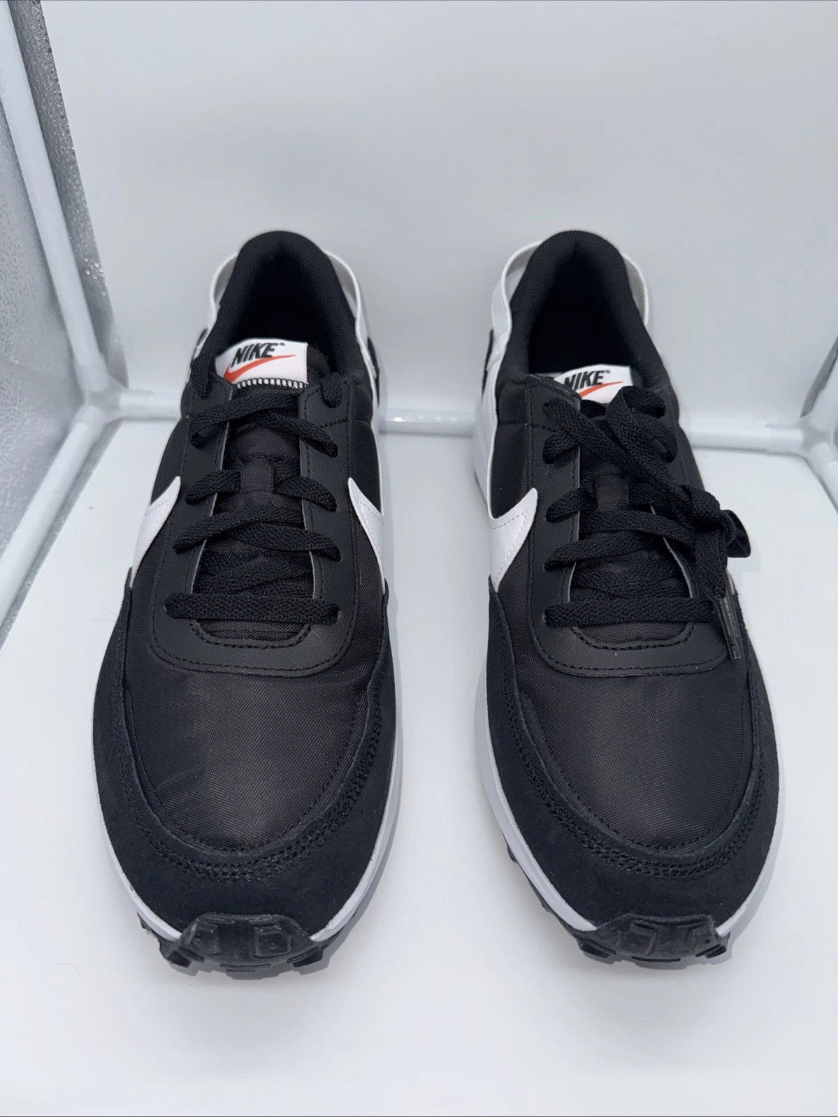 Size 12 Men’s - Nike Waffle Debut Black White