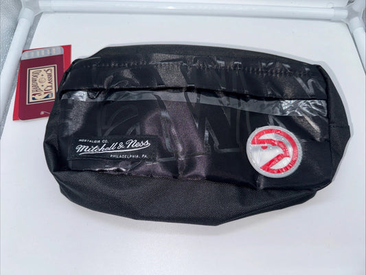 Mitchell & Ness Atlanta Hawks Fanny Pack Black