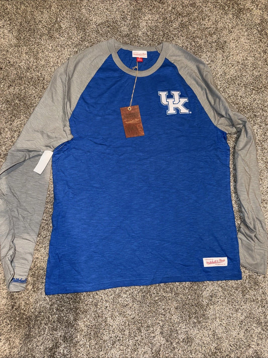 UK Mitchell & Ness Shirt Men’s Large- Blue