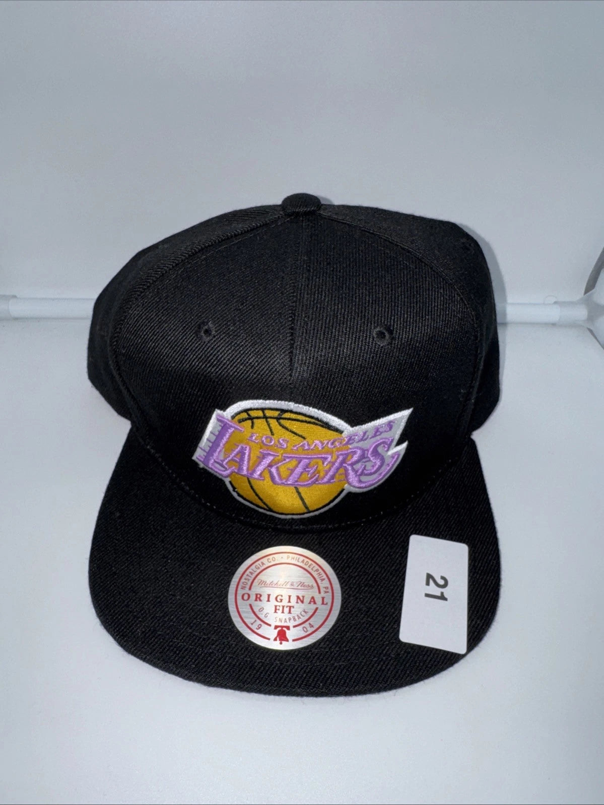Mitchell & Ness Los Angeles Lakers SnapBack Black