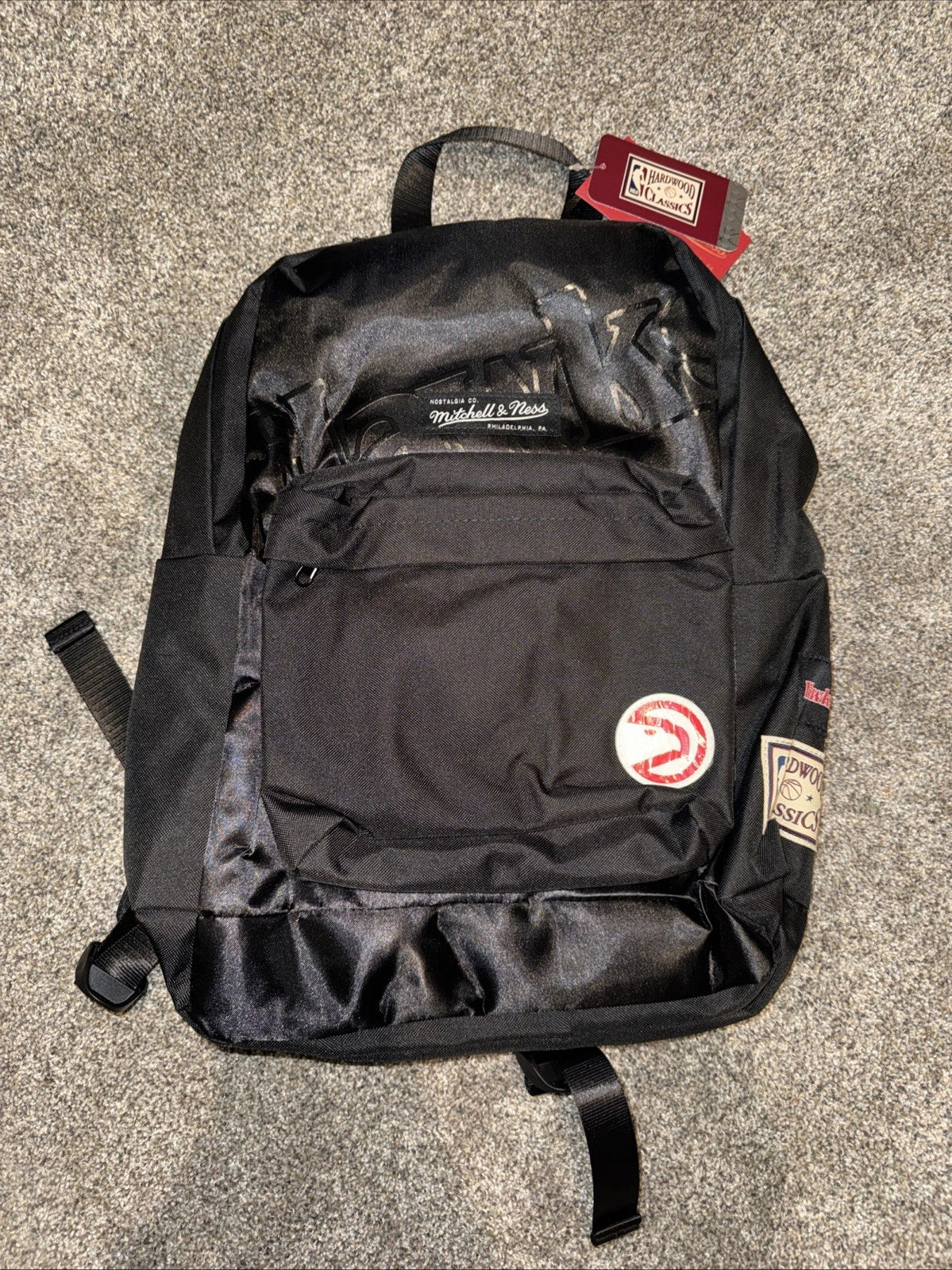 Mitchell & Ness Atlanta Hawks Backpack - Black
