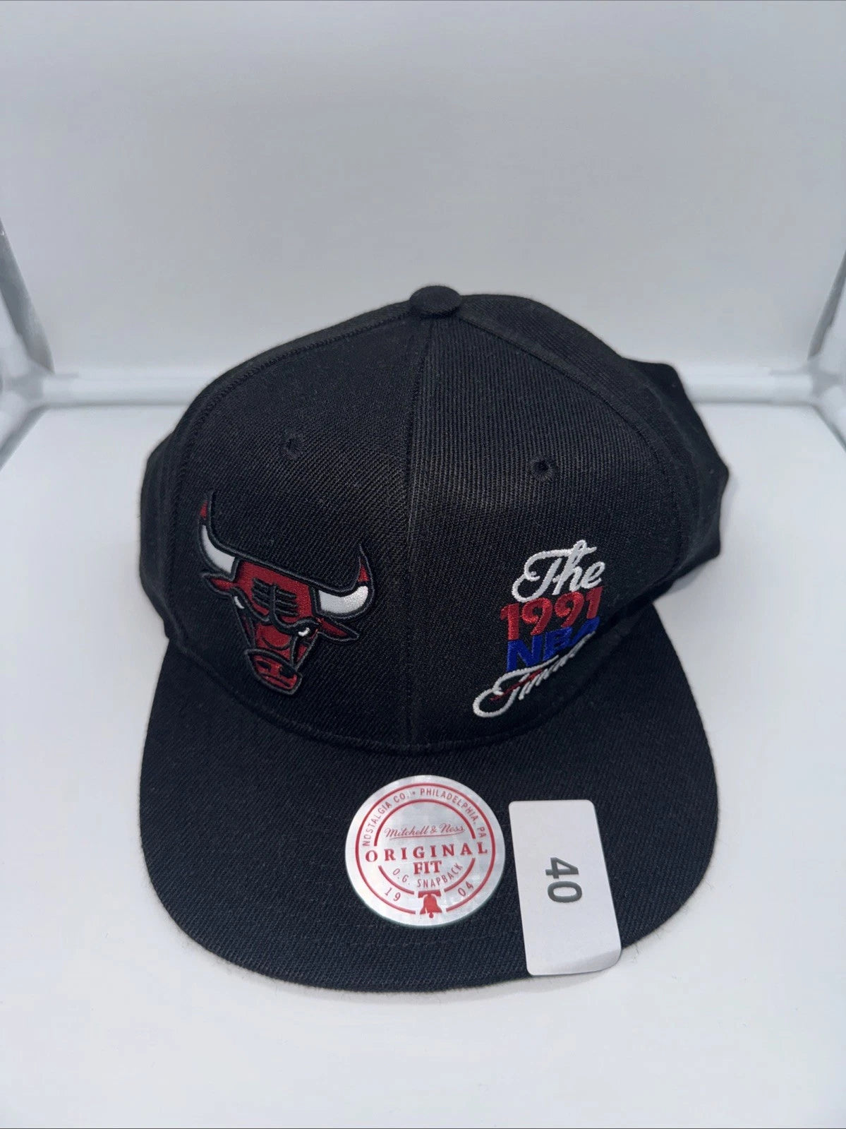 Mitchell & Ness Chicago Bulls SnapBack  Black
