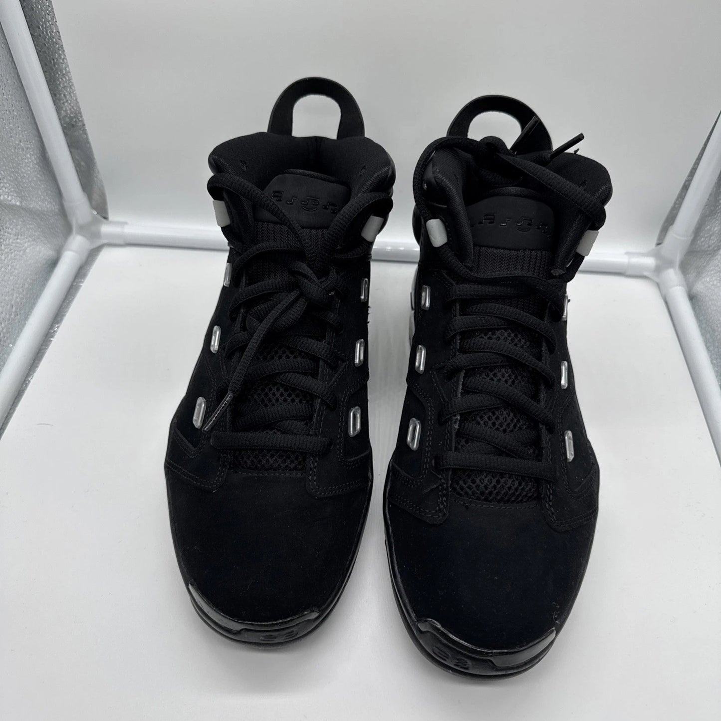 Size 7Y- Jordan 6-17-23 Black Metallic (GS)
